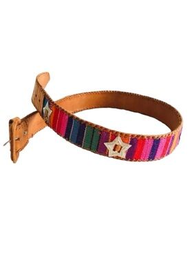 Vintage / Boho Southwestern Navajo Design Concho Belt